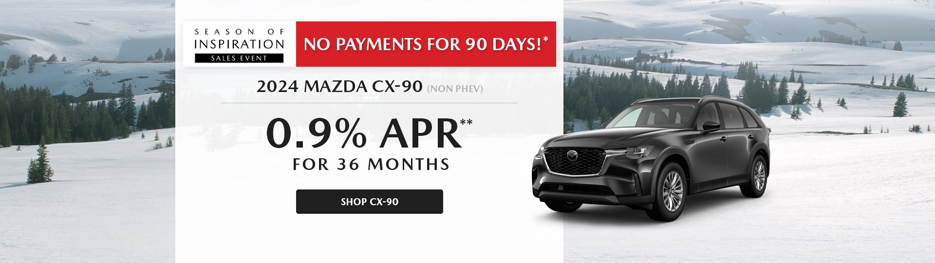 2024 Mazda CX-90 0% APR