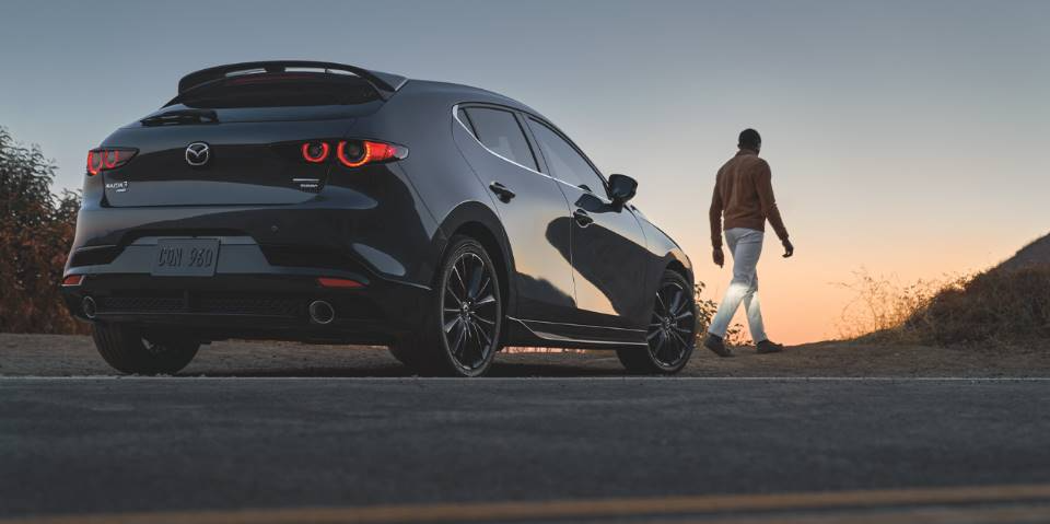 Mazda3 Hatchback in Sunset