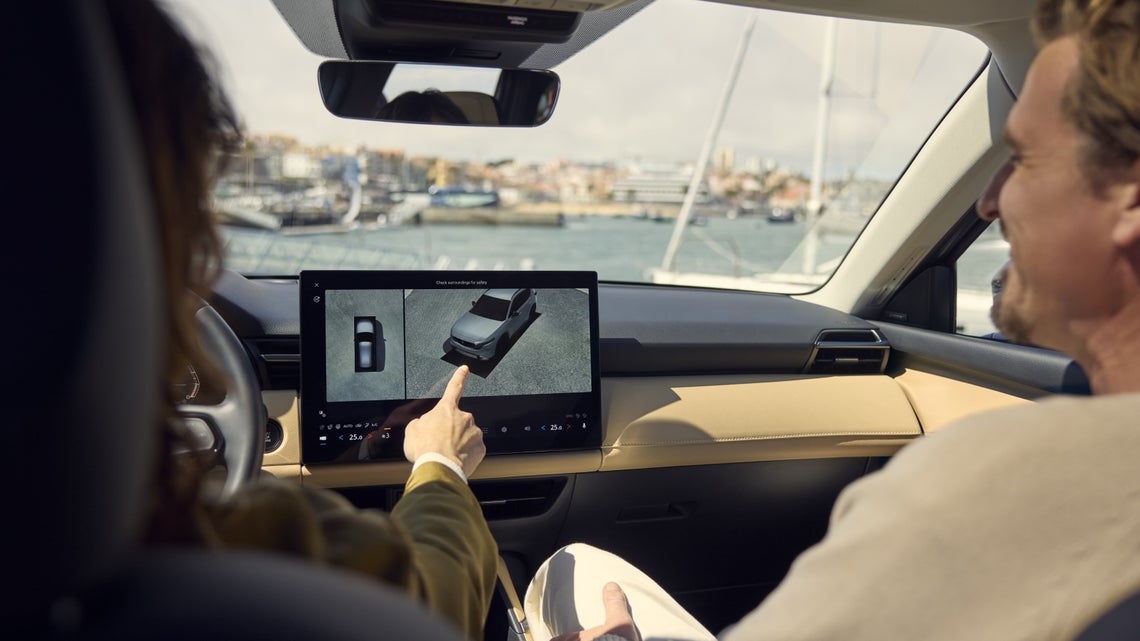 2026 Mazda CX-5 15.6-inch center touchscreen display | Sentry West Mazda in Shrewsbury MA