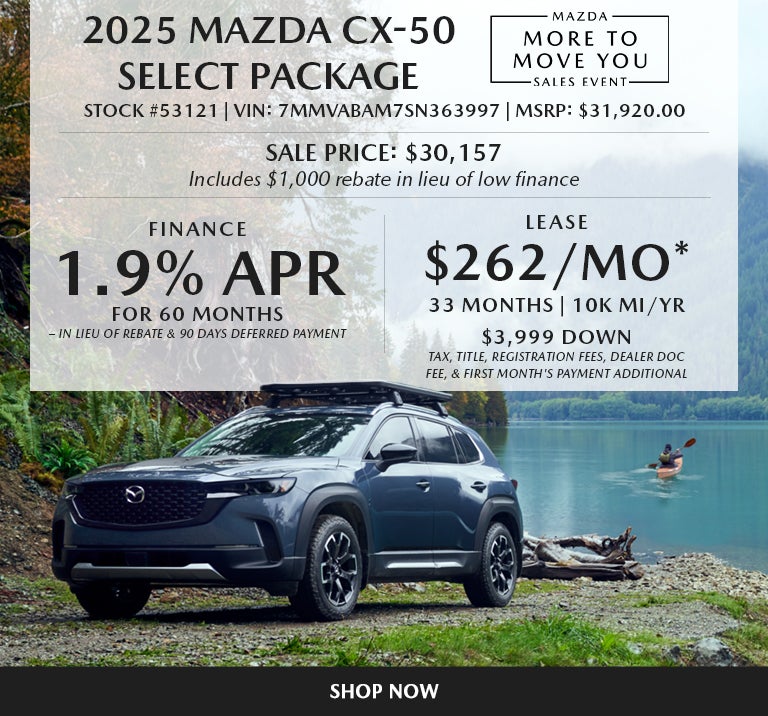 2025 CX-50 Select