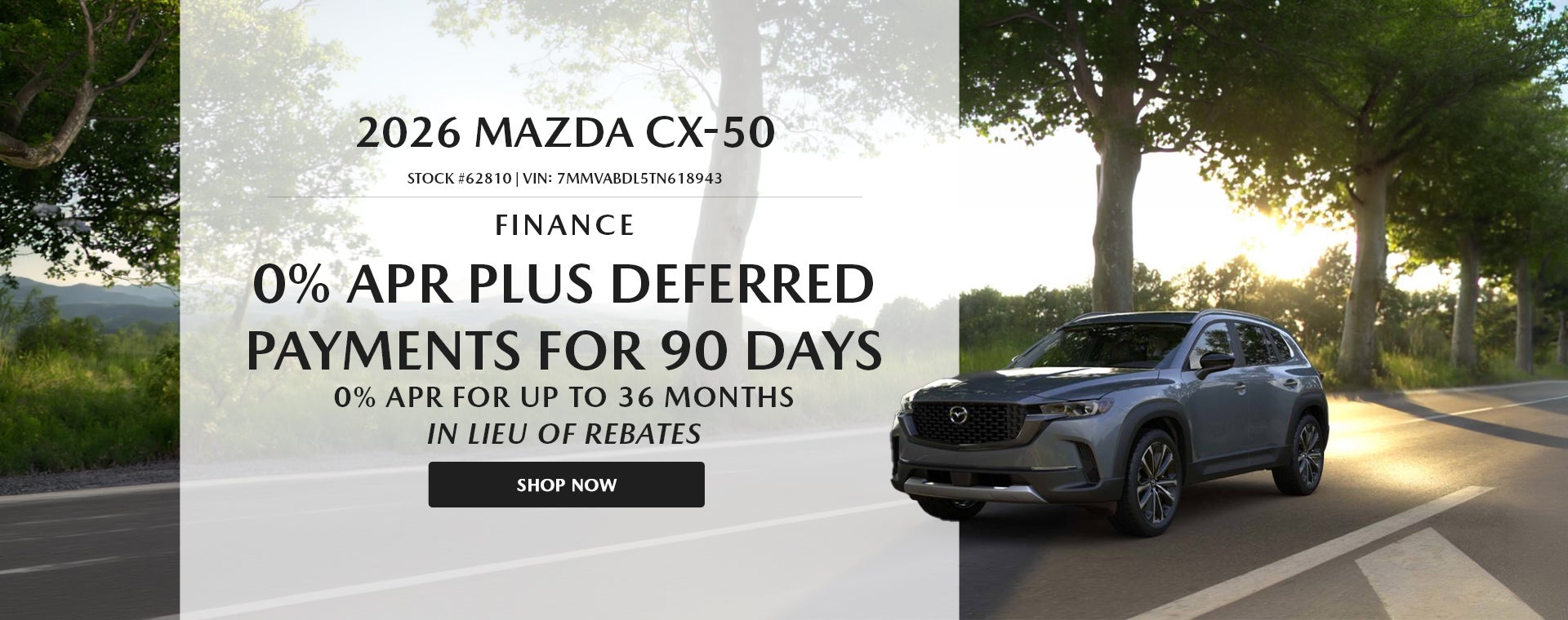 2026 Mazda CX-50