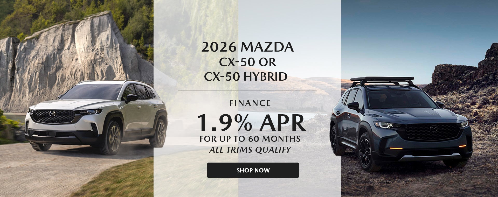 2026 MAZDA CX-50 or CX-50 Hybrid