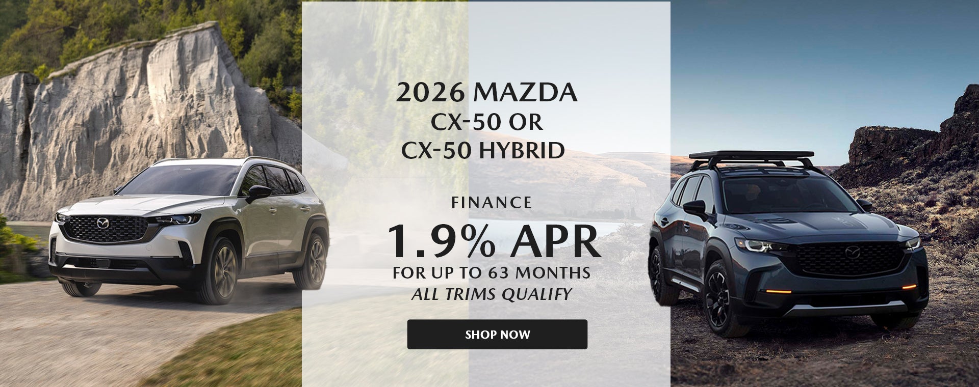 2026 MAZDA CX-50 or CX-50 Hybrid