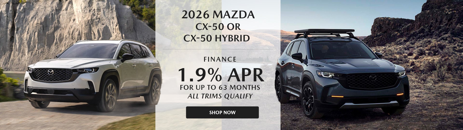 2026 MAZDA CX-50 or CX-50 Hybrid