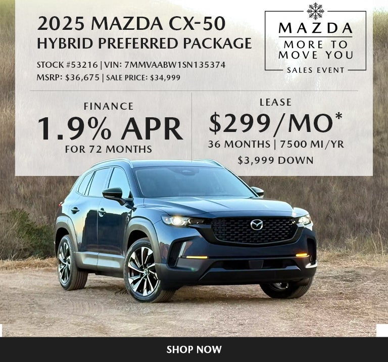 2025 Mazda CX-50 Hybrid PREFERRED