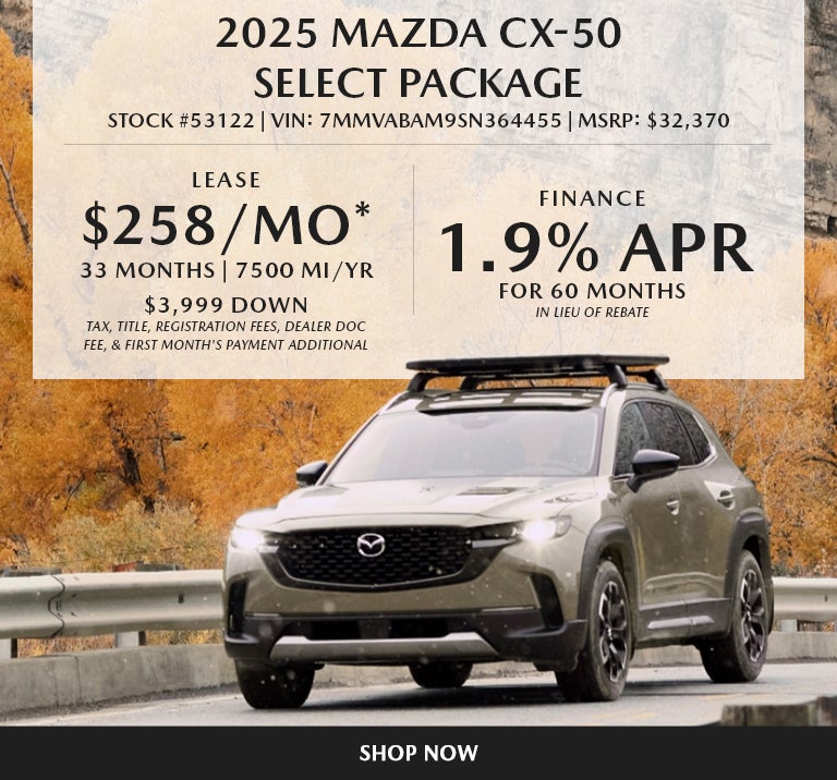 2025 MAZDA CX-50